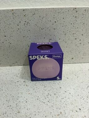 Speks Gump Stress Ball Purple Mist Silky Soft Memory Gel Squishy Fidget Toy NEW
